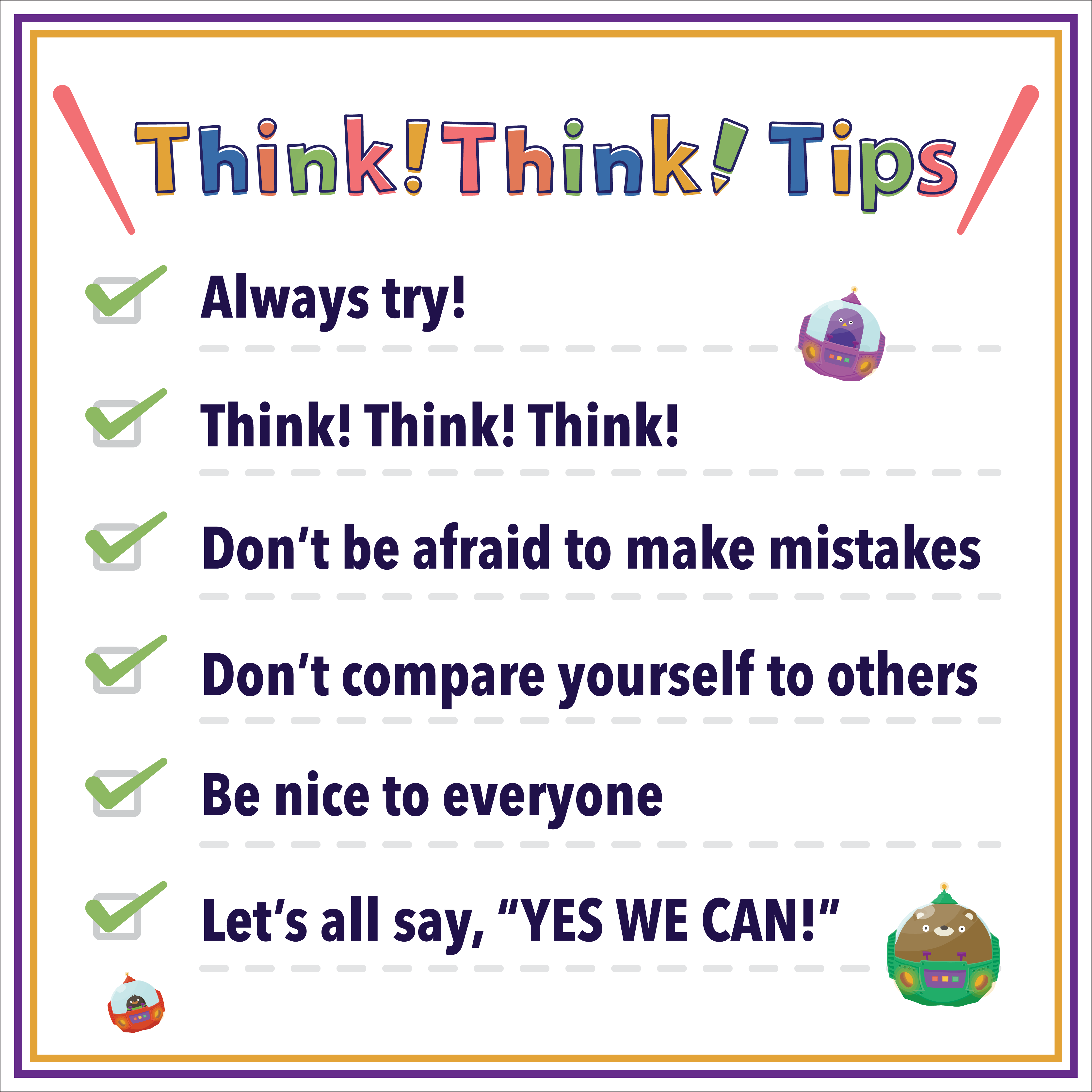 Think!Think! Tips